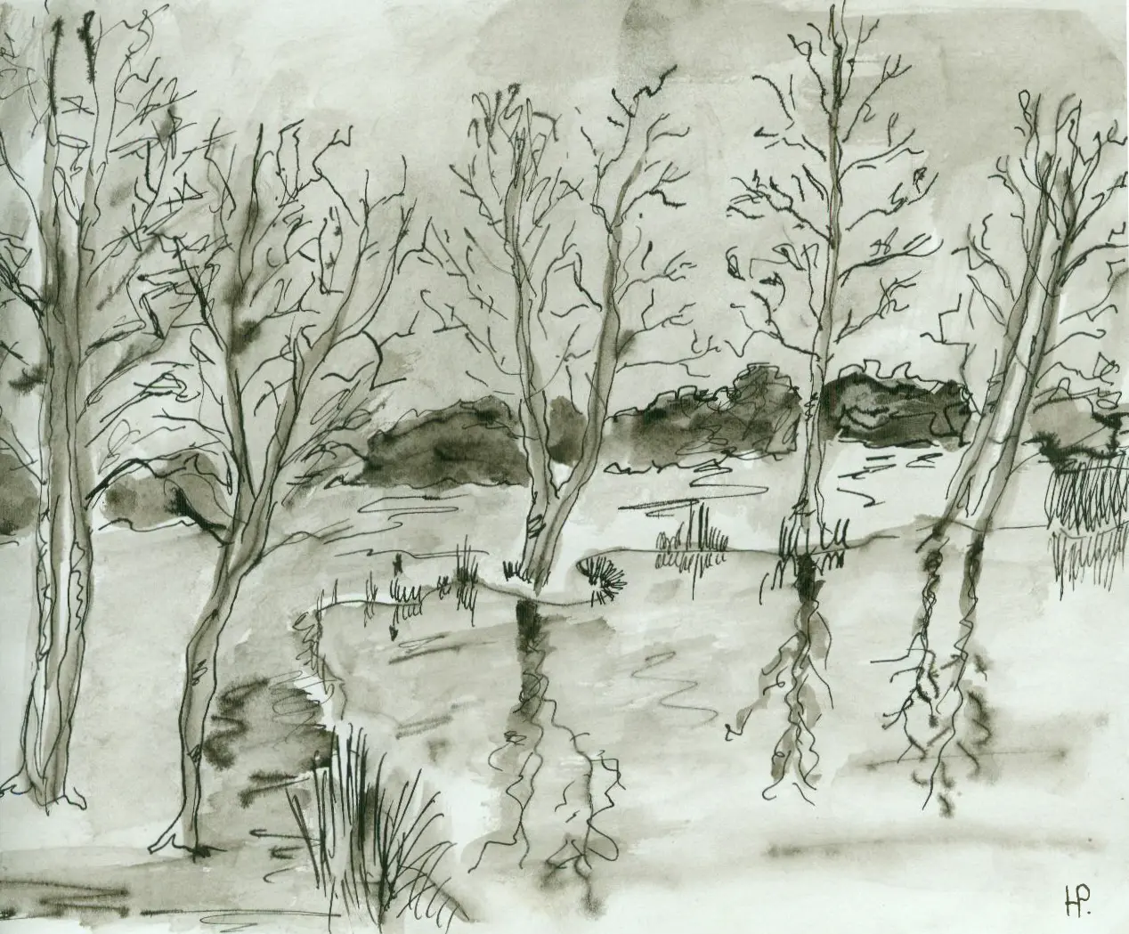 Ögemälde – Landschaften